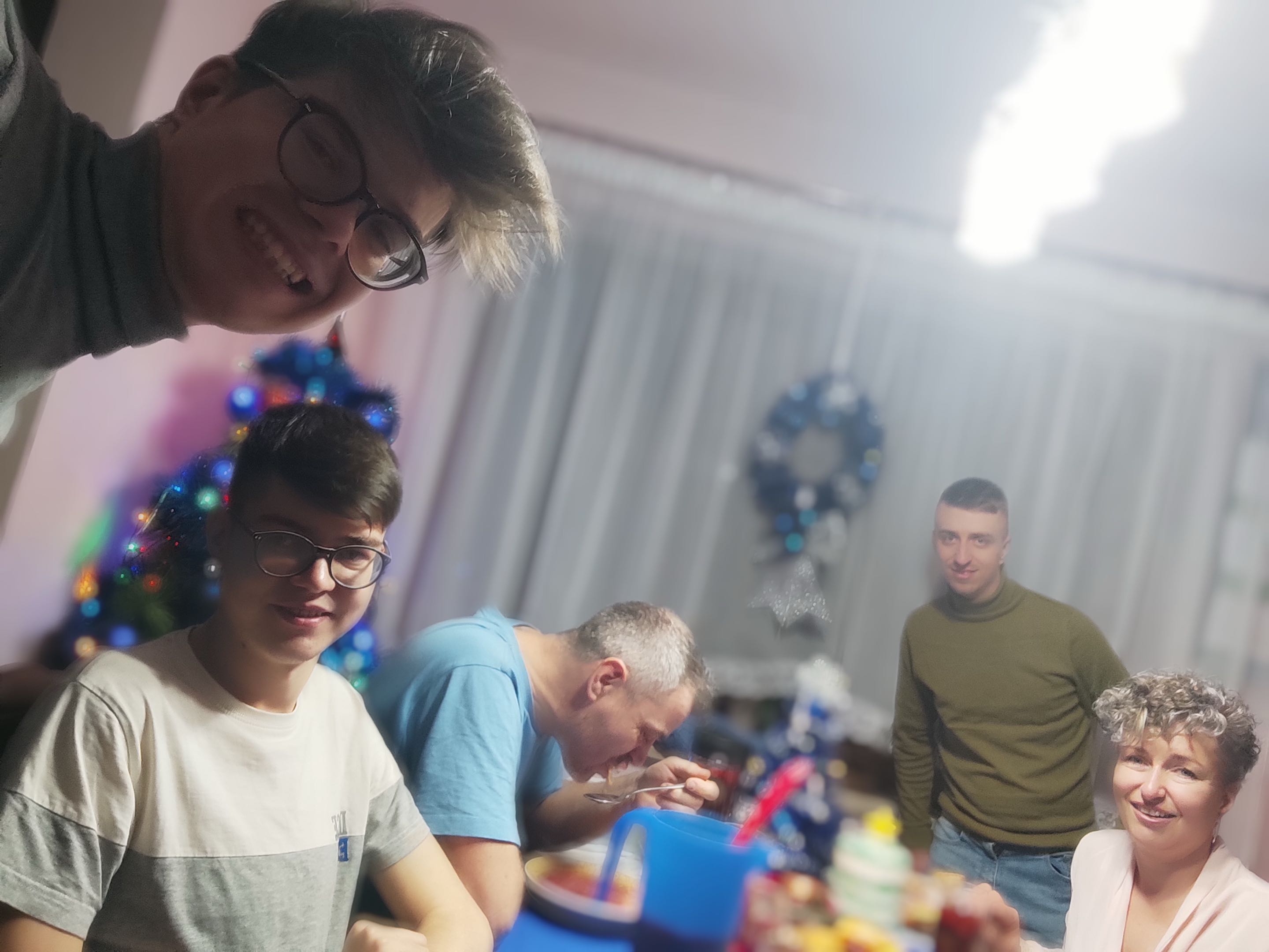 Mama z rodziną